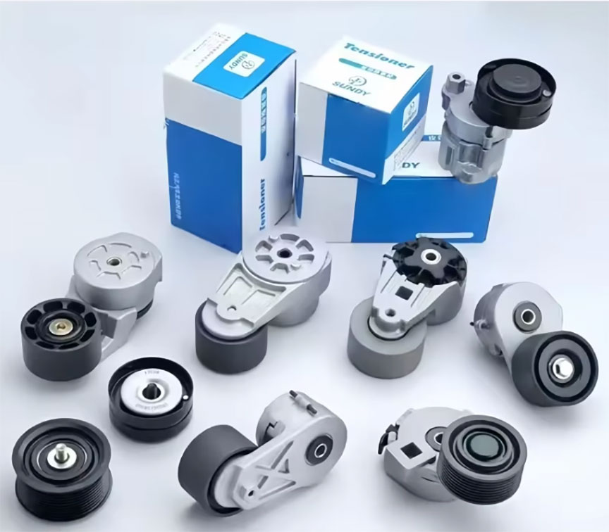 Engine parts tensioner